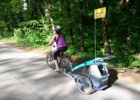 W drodze do Ojcowa z przyczepką Croozer Kid for 1 – bardzo popularna w Małopolsce trasa rowerowa na rodzinne wycieczki