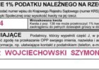 1% dla Szymona Wojciechowskiego