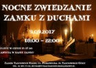 Nocne zwiedzanie zamku z duchami - oferta Kompleksu Zamkowego w Tarnowicach Starych