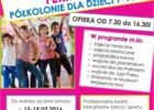 Półkolonie taneczno-plastyczne w Łodzi - Ferie 2016 dla dzieci 7-10 lat!
