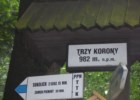 Wąwozem Szopczańskim na Trzy Korony