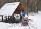 Wygodna i porządna wiata - zmieści kilka osób, ochroni przed deszczem!