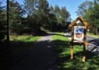 Odcinek ciągu pieszo-rowerowego za Smokowcem i Tatrzańską Łomnicą, z którego jednak nie skorzystałem.