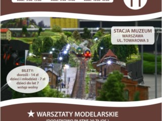 "V Warszawska Wystawa Makiety Kolejowej. Edycja TT" - Stacja Muzeum w Warszawie - 4-6 czerwca 2021