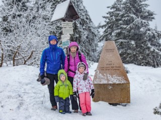 Wycieczka górska z dziećmi na Orlicę