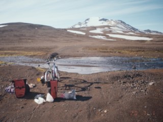 Islandzkie góry na rowerze