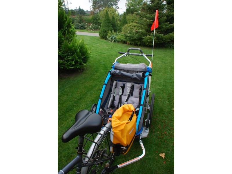 Thule Chariot CX 2 - przyczepka rowerowa dla 2 dzieci