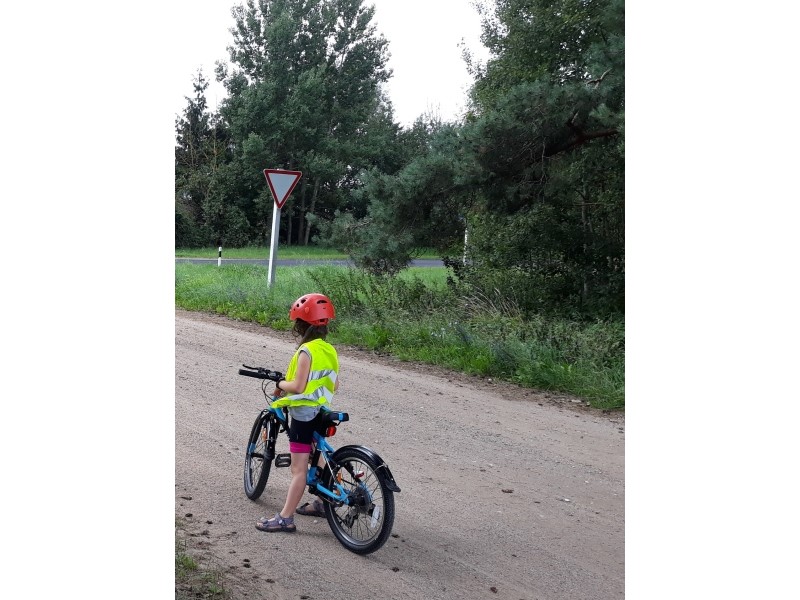 Dziecięce spodenki rowerowe Etape Junior z wkładką - opinia