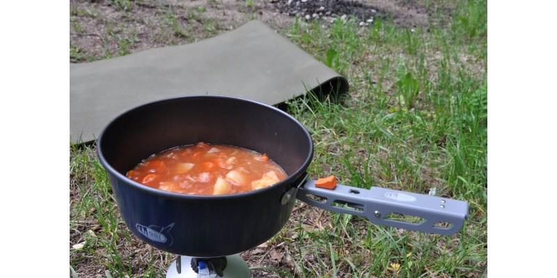 Zupa podgrzana błyskawicznie