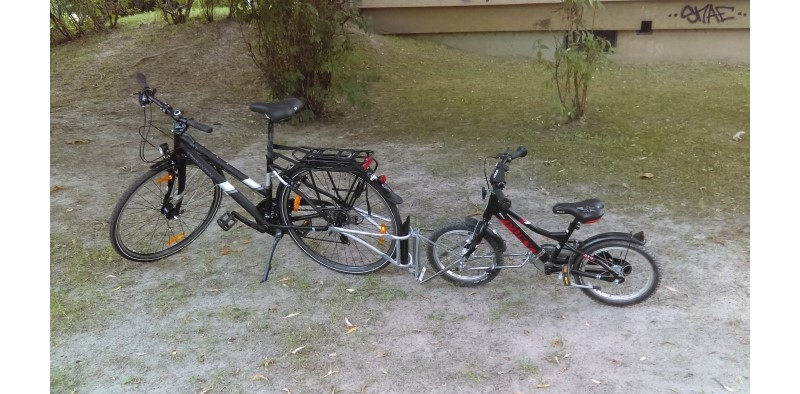 Hol rowerowy Follow Me może być montowany na różnego rodzaju rowerach.