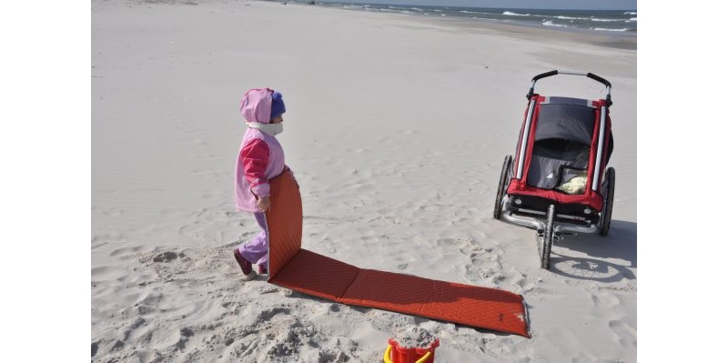 Zabawa na plaży - największa atrakcja dla dziecka :)