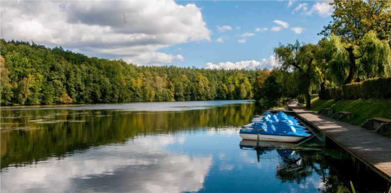 Przystanek Tleń w Borach Tucholskich - okolice pensjonatu