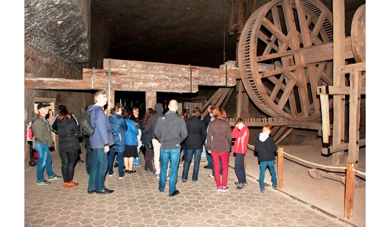 Kierat polski w Muzeum Żup Krakowskich w Wieliczce