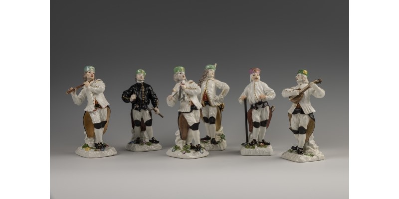 Figurki górników, Miśnia - porcelana ok. 1750 r.