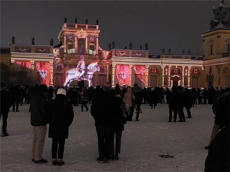 Wyjątkowy festiwal mappingów w Wilanowie 