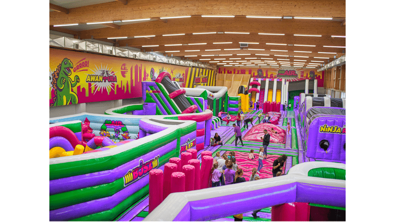 Galeria atrakcji Park Trampolin GOjump Dzieciaki w Plecaki