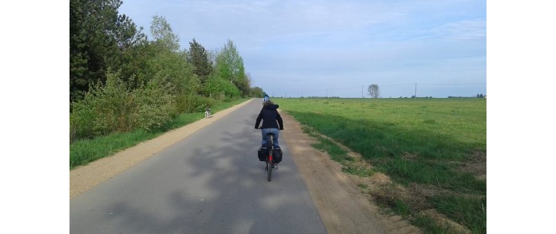 Podczas wycieczki na Podlasiu