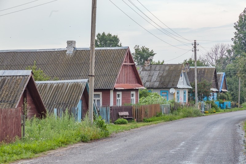 Kolorowa i malownicza wieś Lipna