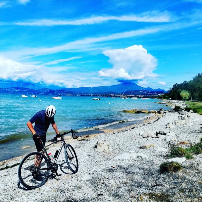 Rowerem w okolicach Jeziora Garda