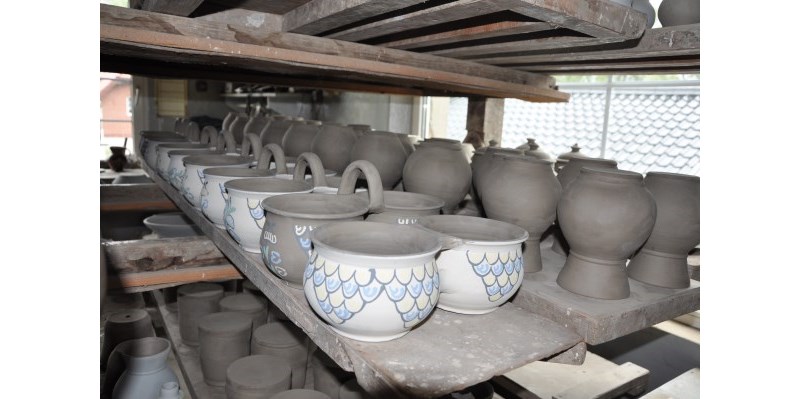 Ceramika gotowa do kolejnego etapu produkcji