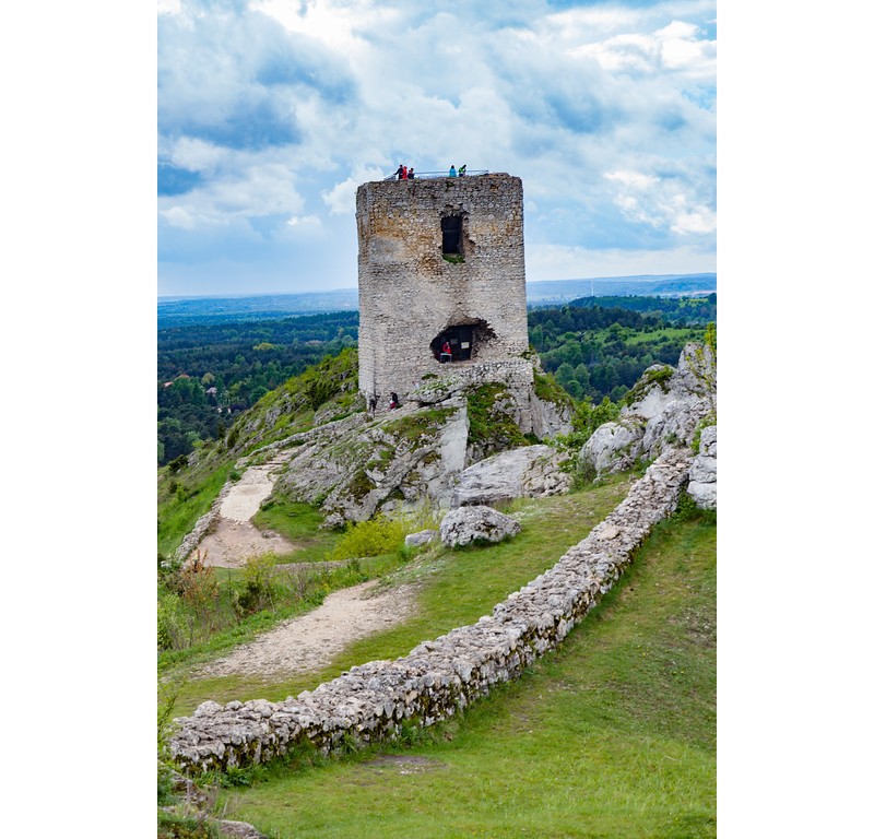 Wieża zamku w Olsztynie