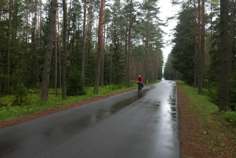 Trochę kropiło na Carskiej Drodze.