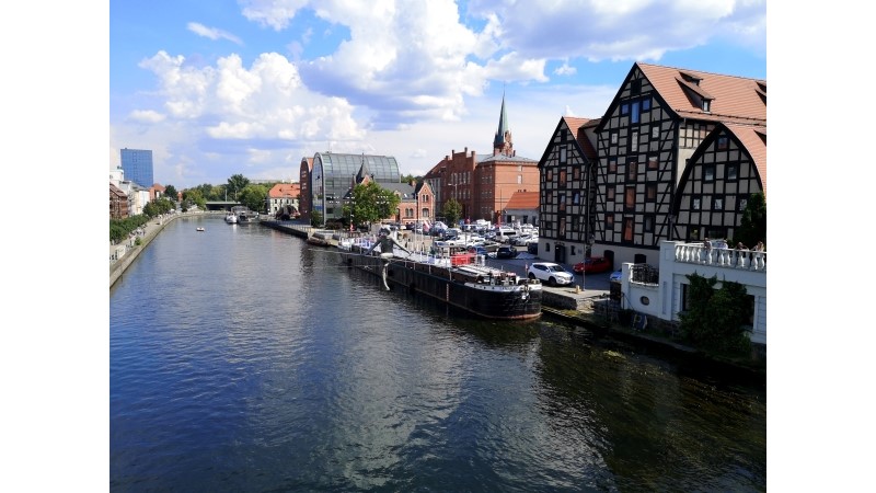 Rowerowy weekend w kujawsko-pomorskich stolicach - Bydgoszcz i Toruń na rowerze z dzieckiem