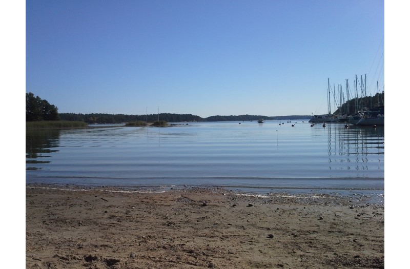 Nieduża, kameralna plaża