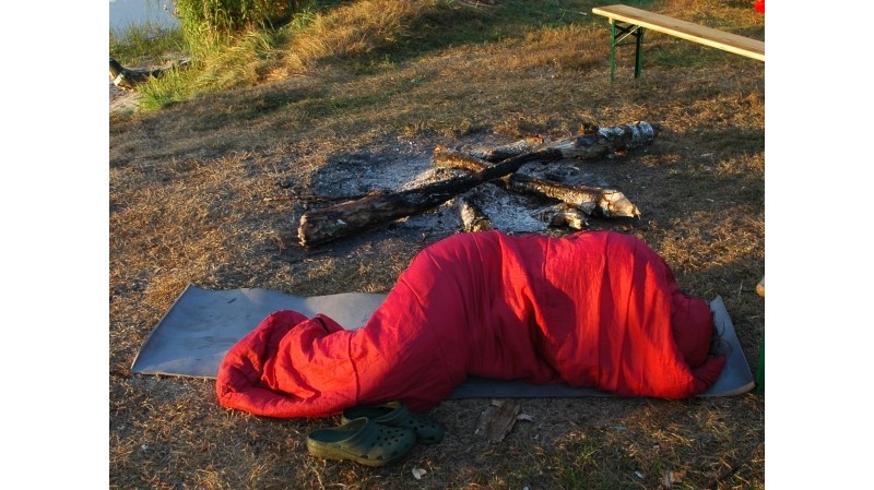 Dobra karimata nie jest zła, niestraszny jej nawet biwak przy ognisku :)