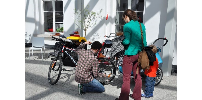 Przyczepka rowerowa Croozer Kid 1 - instrukcja montażu do roweru