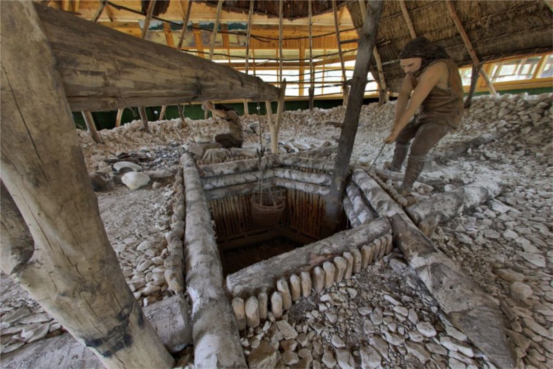 Ekspozycja w Muzeum Archeologicznym i Rezerwacie „Krzemionki”